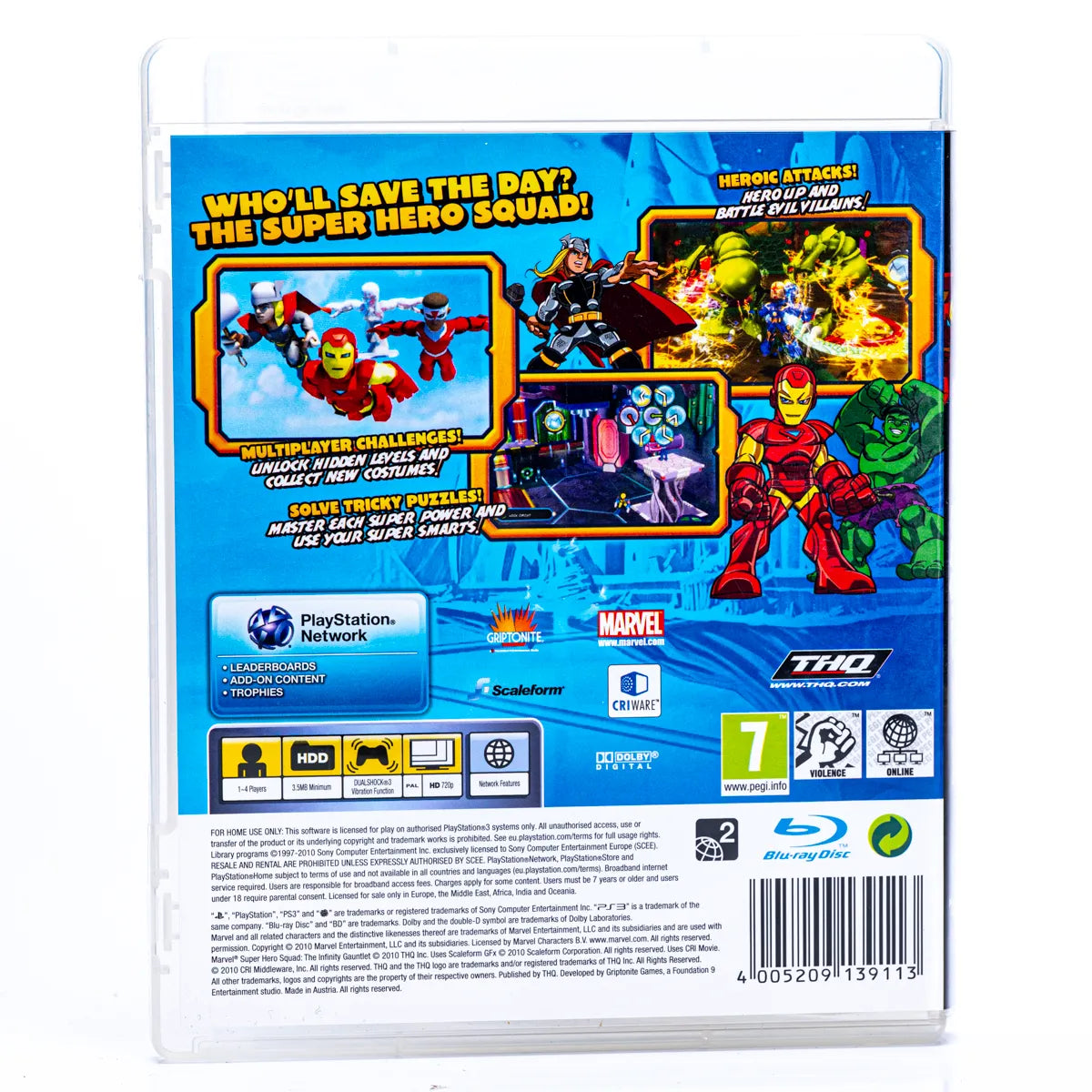 Marvel Super Hero Squad: The Infinity Gauntlet - PS3 spill - Retrospillkongen