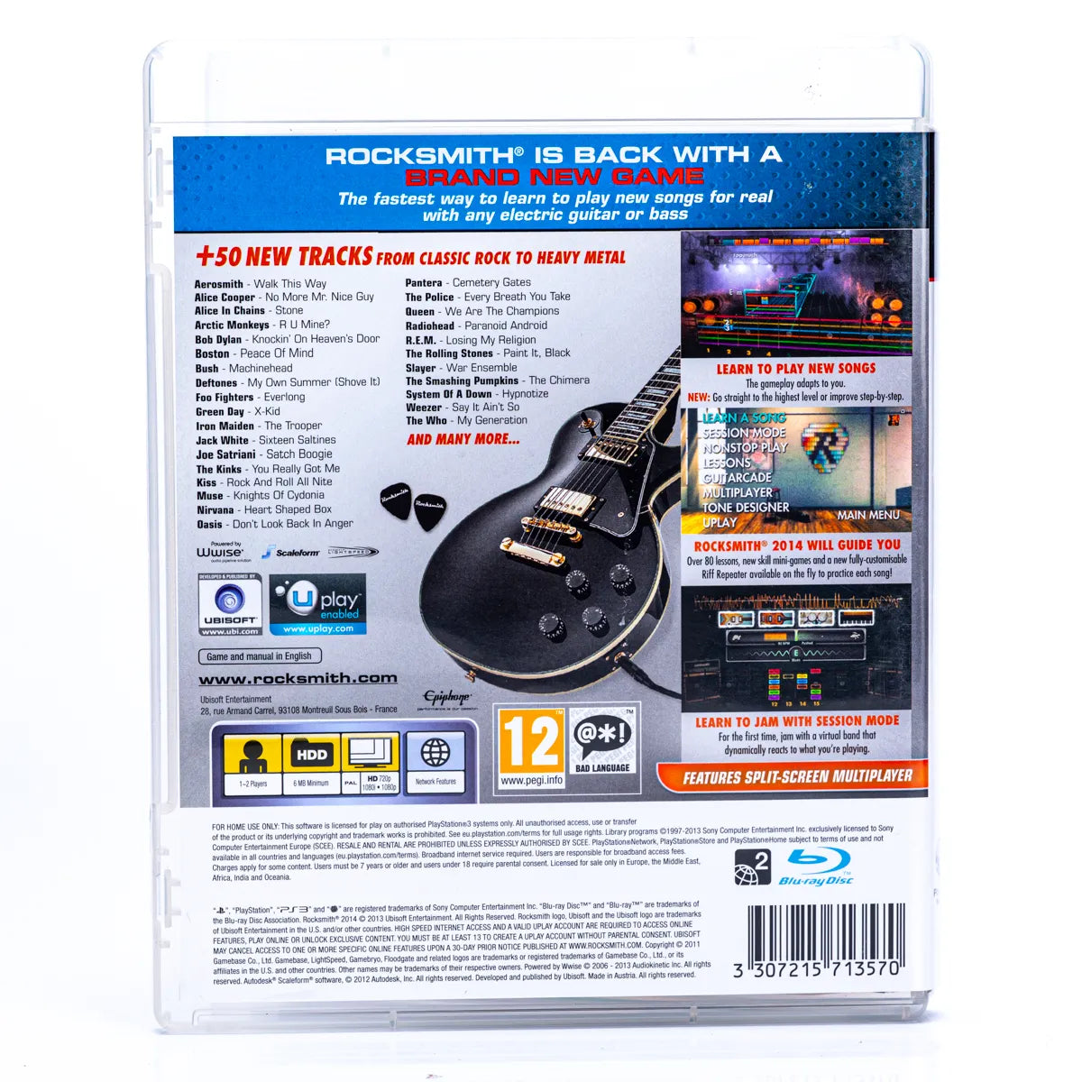 Rocksmith: All-New 2014 Edition - PS3 spill - Retrospillkongen