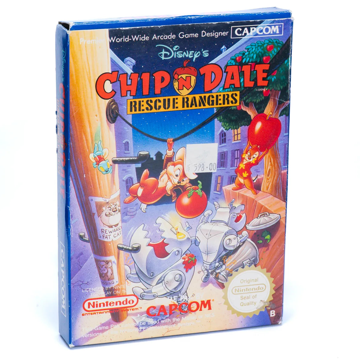 Disney's Chip 'n Dale: Rescue Rangers - NES spill (I Eske) - Retrospillkongen