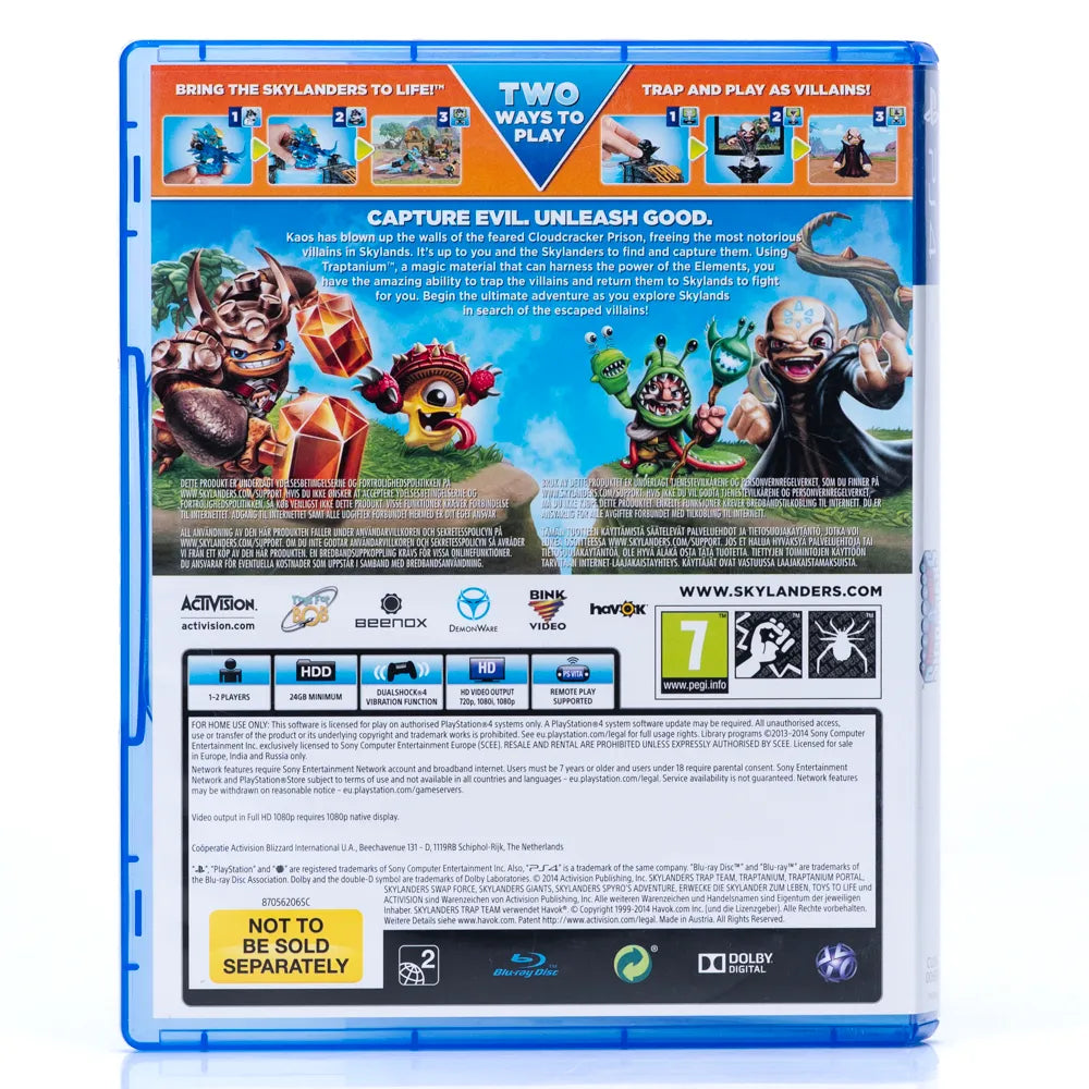 Skylanders: Trap Team - PS4 Spill - Retrospillkongen