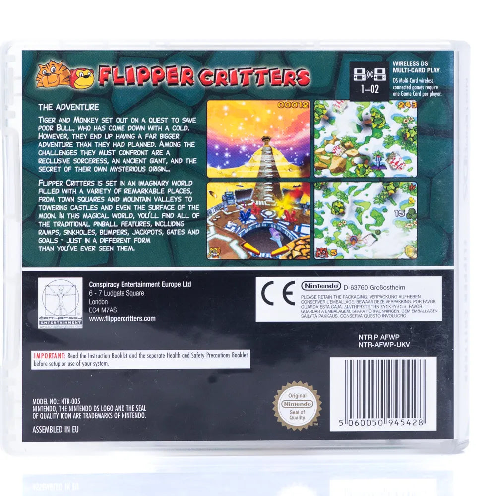 Flipper Critters - Nintendo DS spill - Retrospillkongen