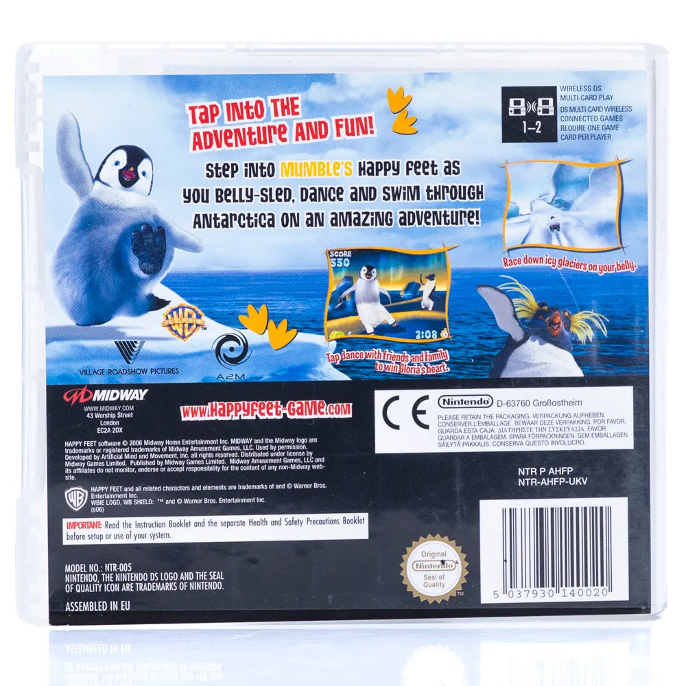 Happy Feet - Nintendo DS spill - Retrospillkongen