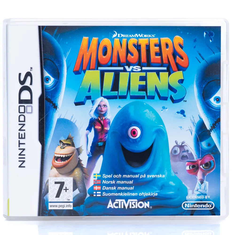 Monsters vs. Aliens - Nintendo DS spill - Retrospillkongen