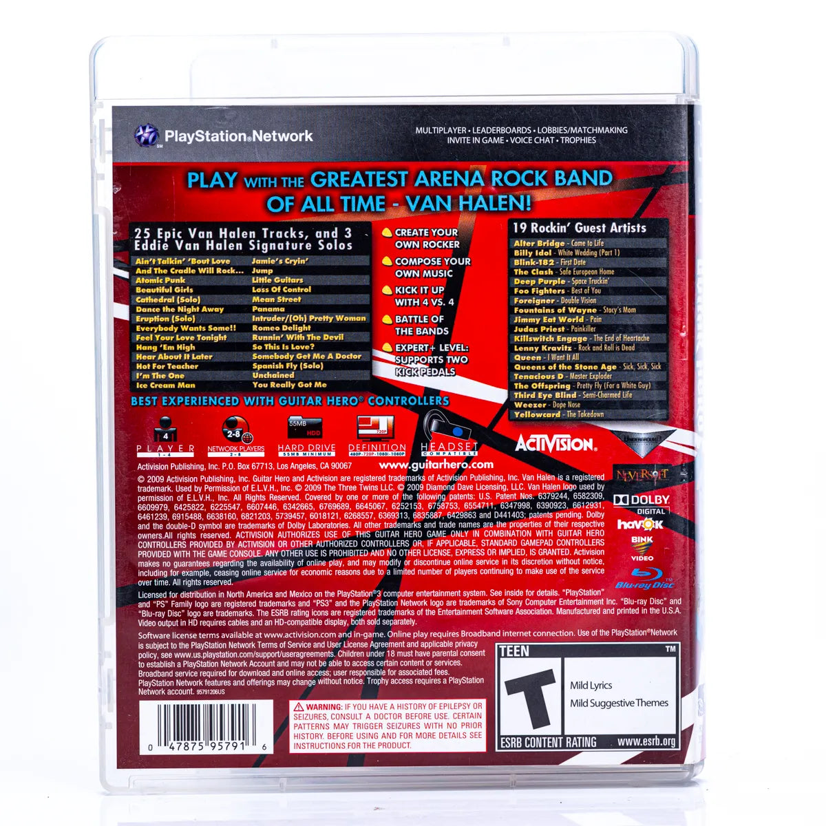 Guitar Hero: Van Halen - PS3 spill (USA Utgave) - Retrospillkongen