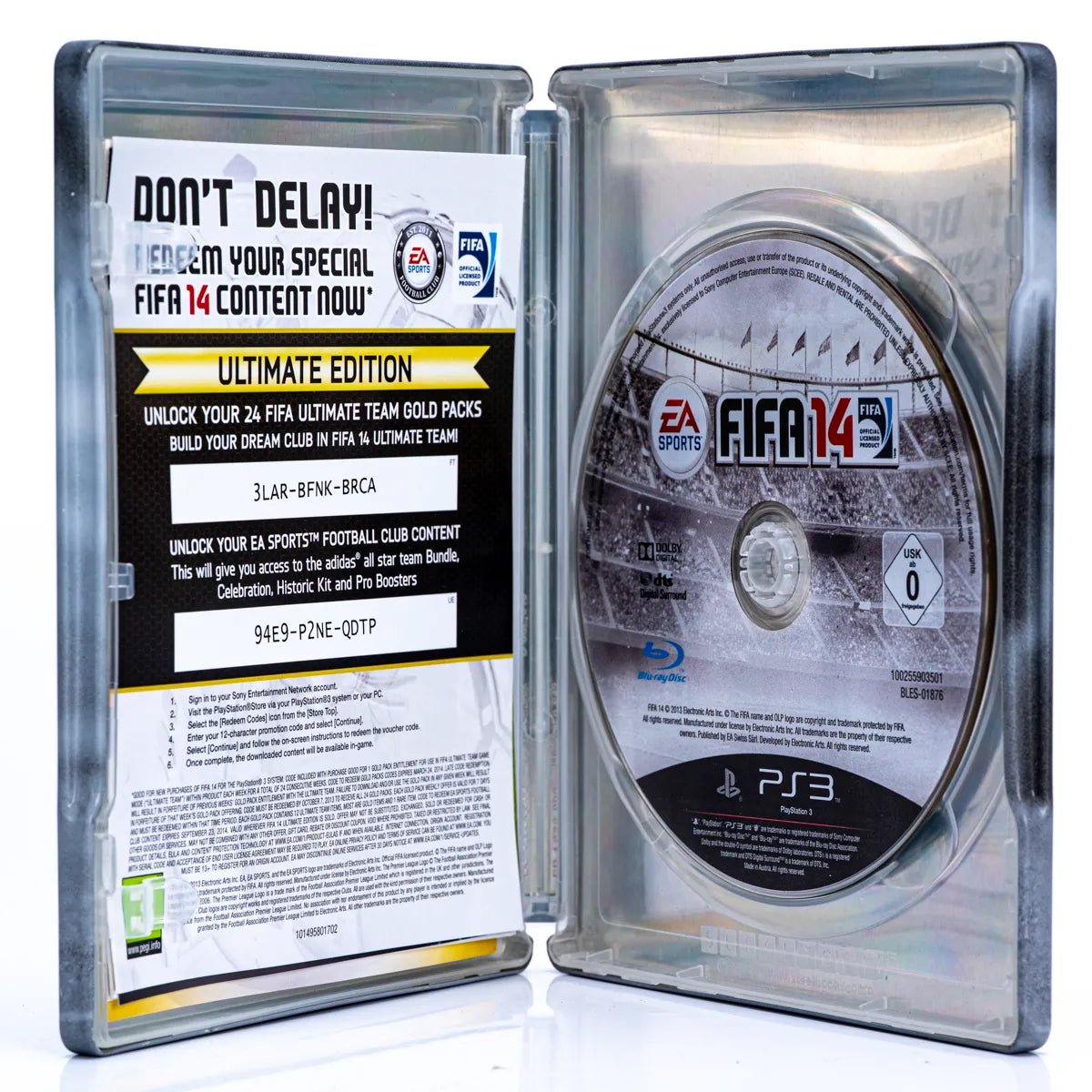 FIFA 14 - PS3 spill (Steelbook) - Retrospillkongen
