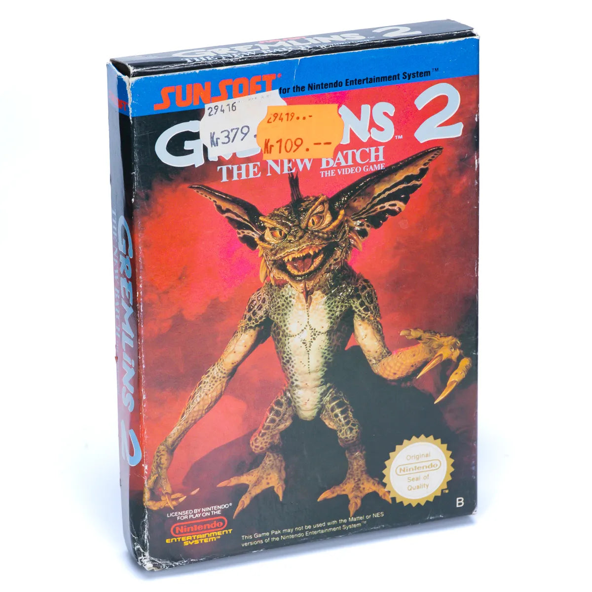 Gramlins 2: The New Batch - NES spill (I Eske) - Retrospillkongen