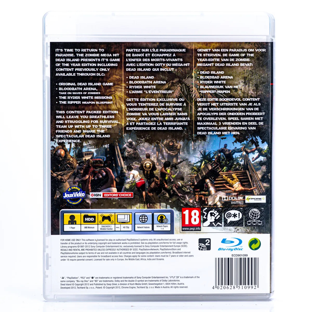 Dead Island: Game of the Year Edition - PS3 spill - Retrospillkongen
