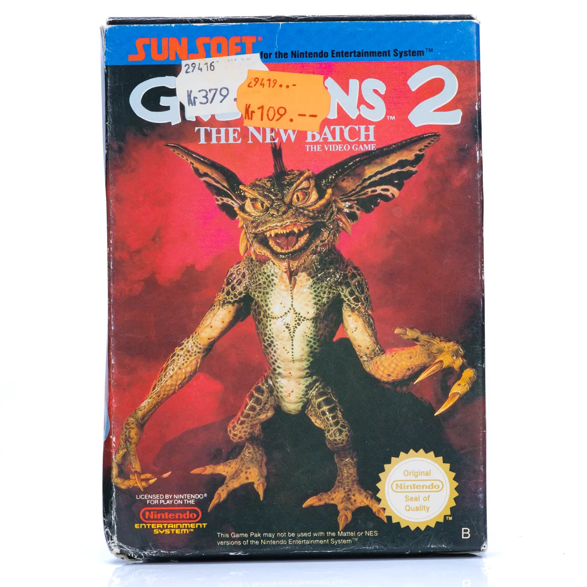 Gramlins 2: The New Batch - NES spill (I Eske) - Retrospillkongen