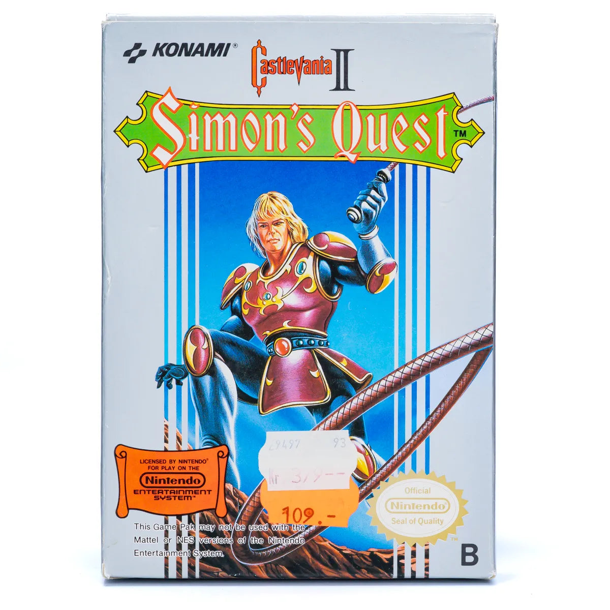 Castlevania II: Simon's Quest - NES spill (I eske) - Retrospillkongen