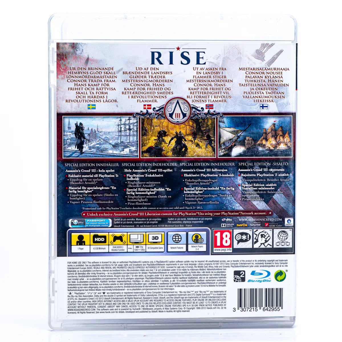 Assassin's Creed III - PS3 spill - Retrospillkongen