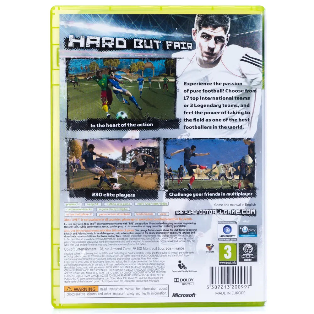 Pure Football - Xbox 360 spill - Retrospillkongen