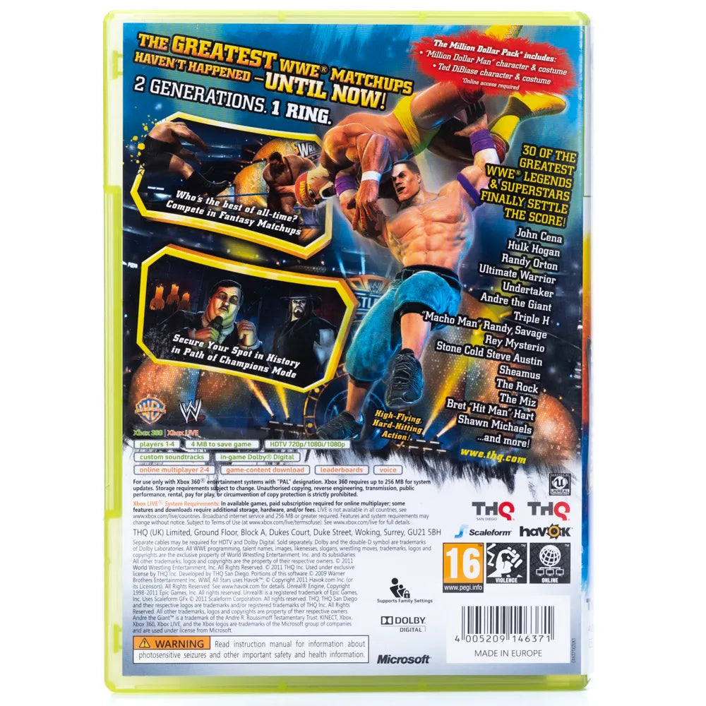 WWE All Stars - Xbox 360 spill - Retrospillkongen