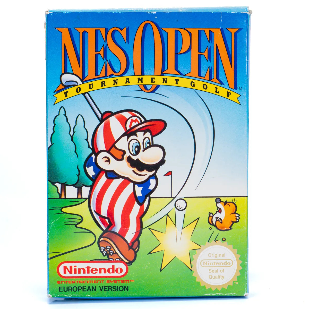 NES Open Tournament Golf - NES spill (I eske) - Retrospillkongen