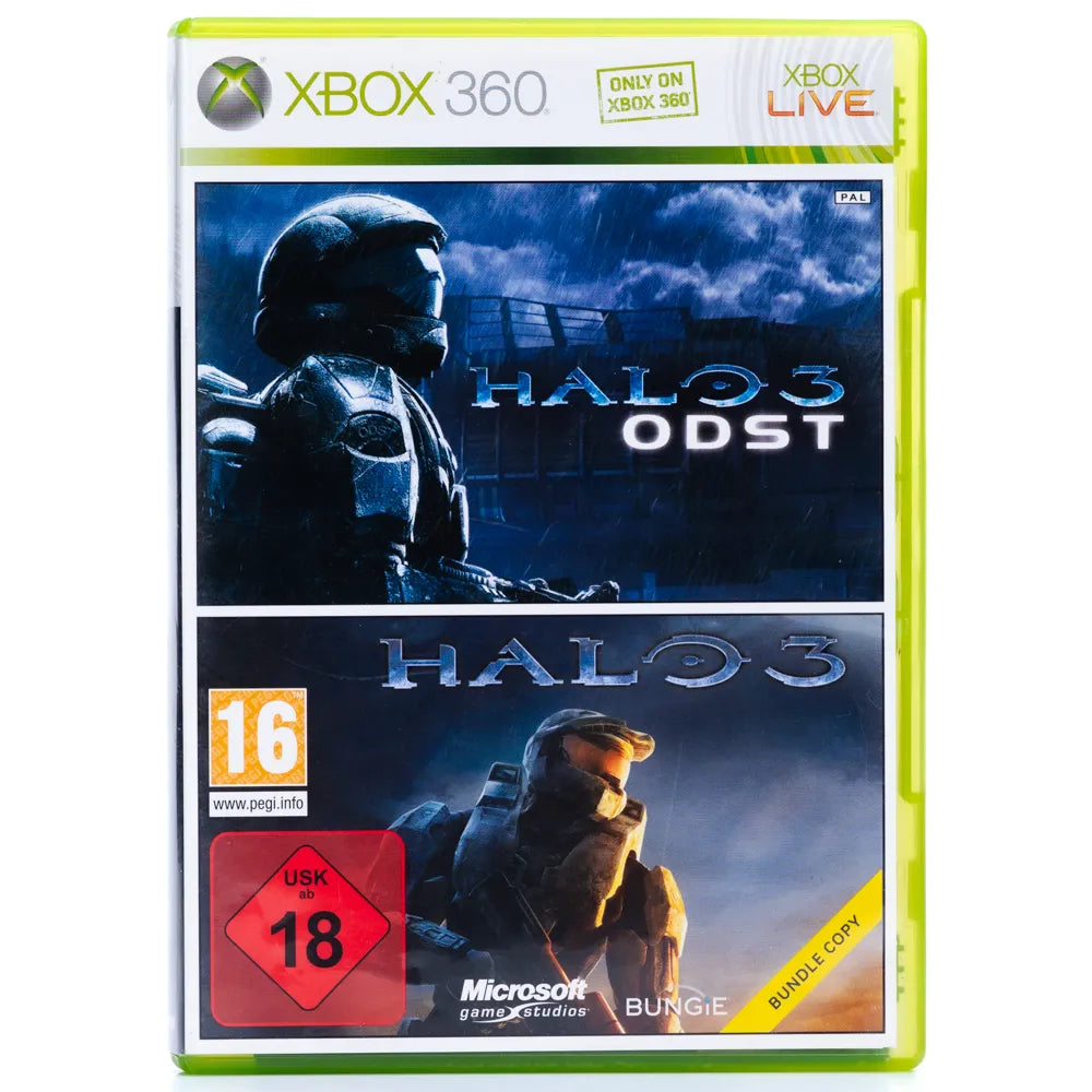 Halo 3 + Halo 3: ODST - Xbox 360 spill - Retrospillkongen