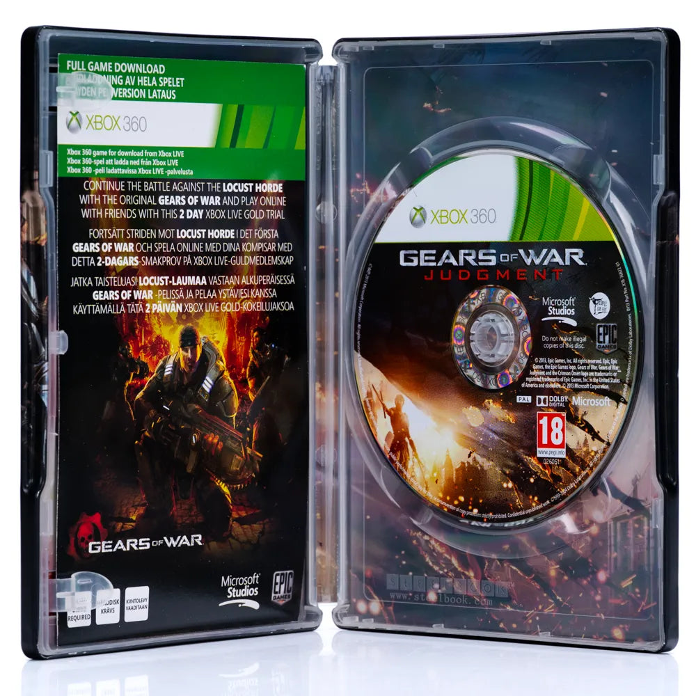 Gears of War: Judgment (Steelbook) - Xbox 360 spill - Retrospillkongen