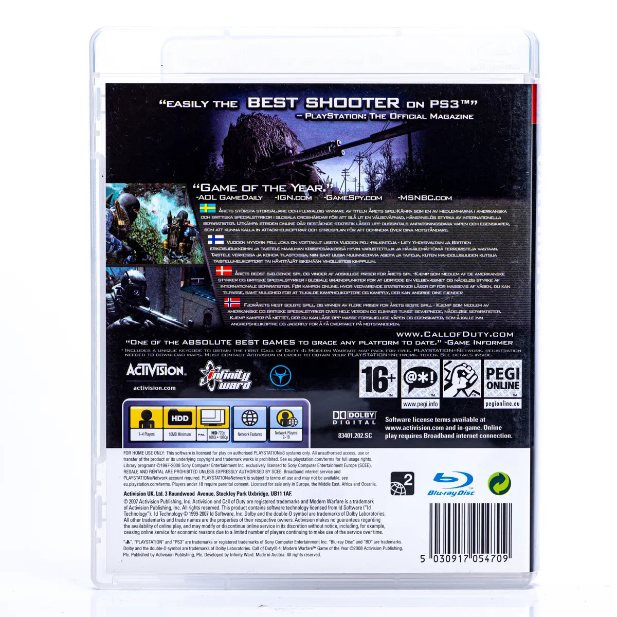 Call of Duty 4: Modern Warfare - PS3 spill - Retrospillkongen