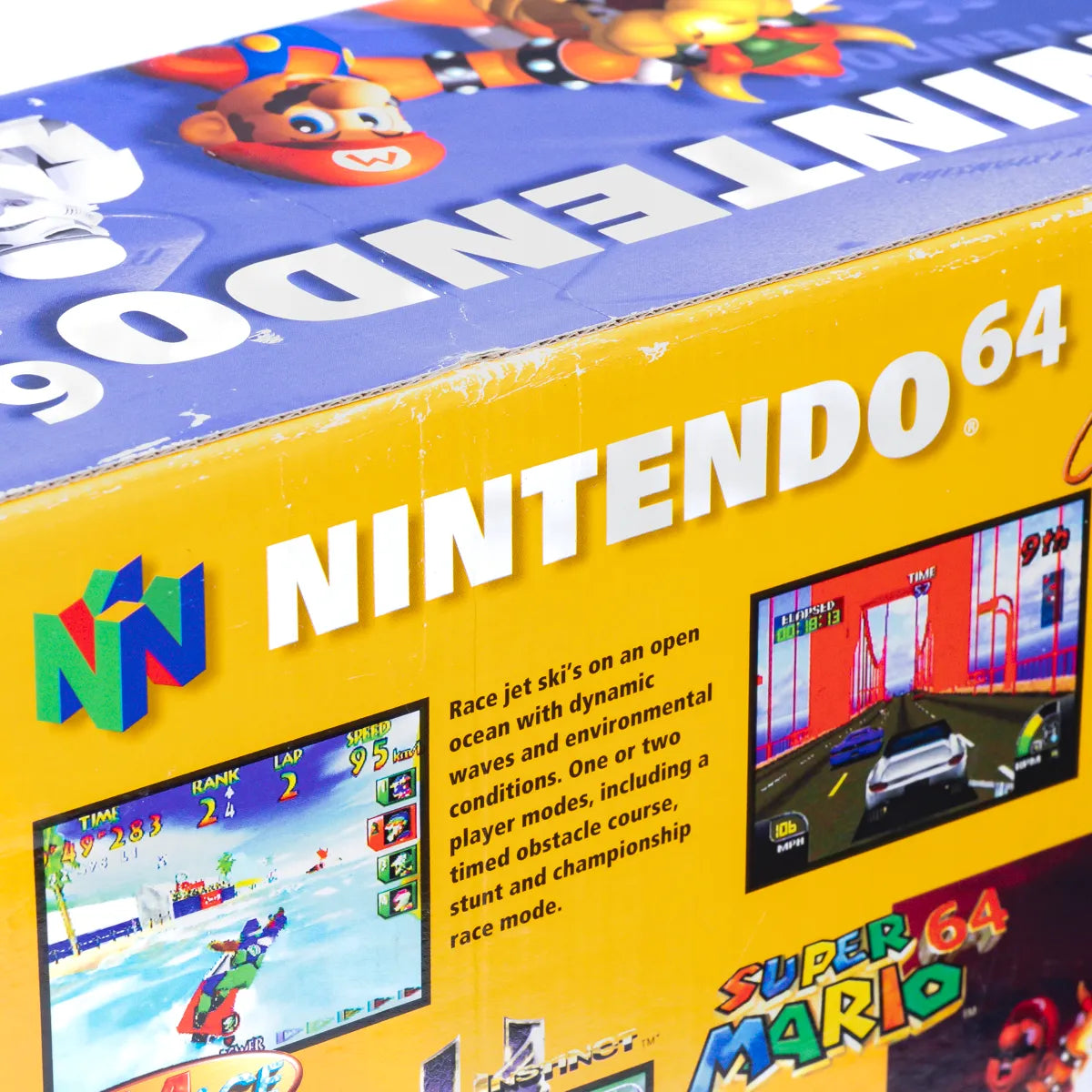 Nintendo 64 konsoll Pakke m/eske - N64 - Retrospillkongen