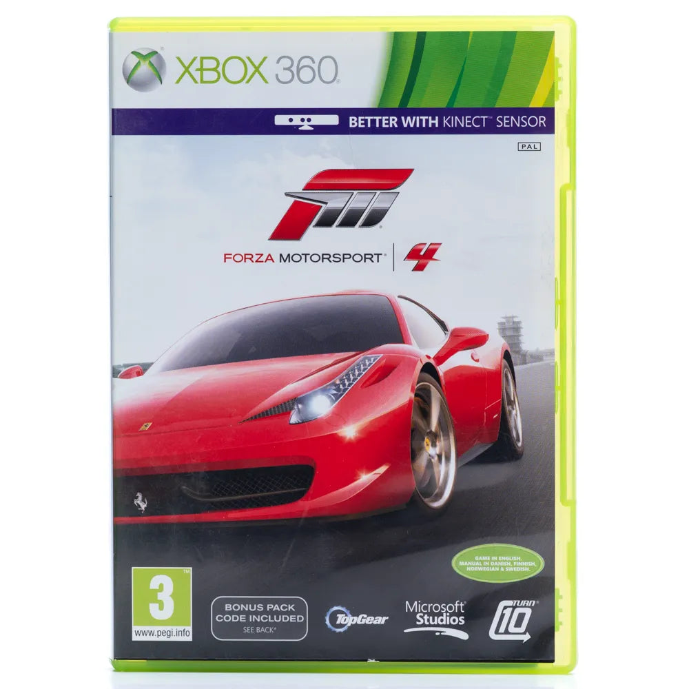 Forza Motorsport 4 - Xbox 360 spill - Retrospillkongen