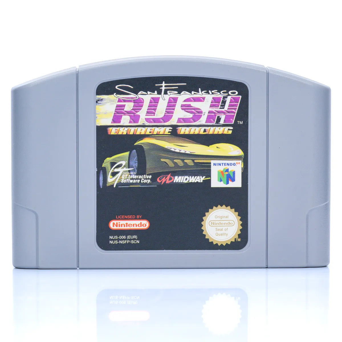 San Francisco Rush: Extreme Racing - N64 spill (I eske) - Retrospillkongen