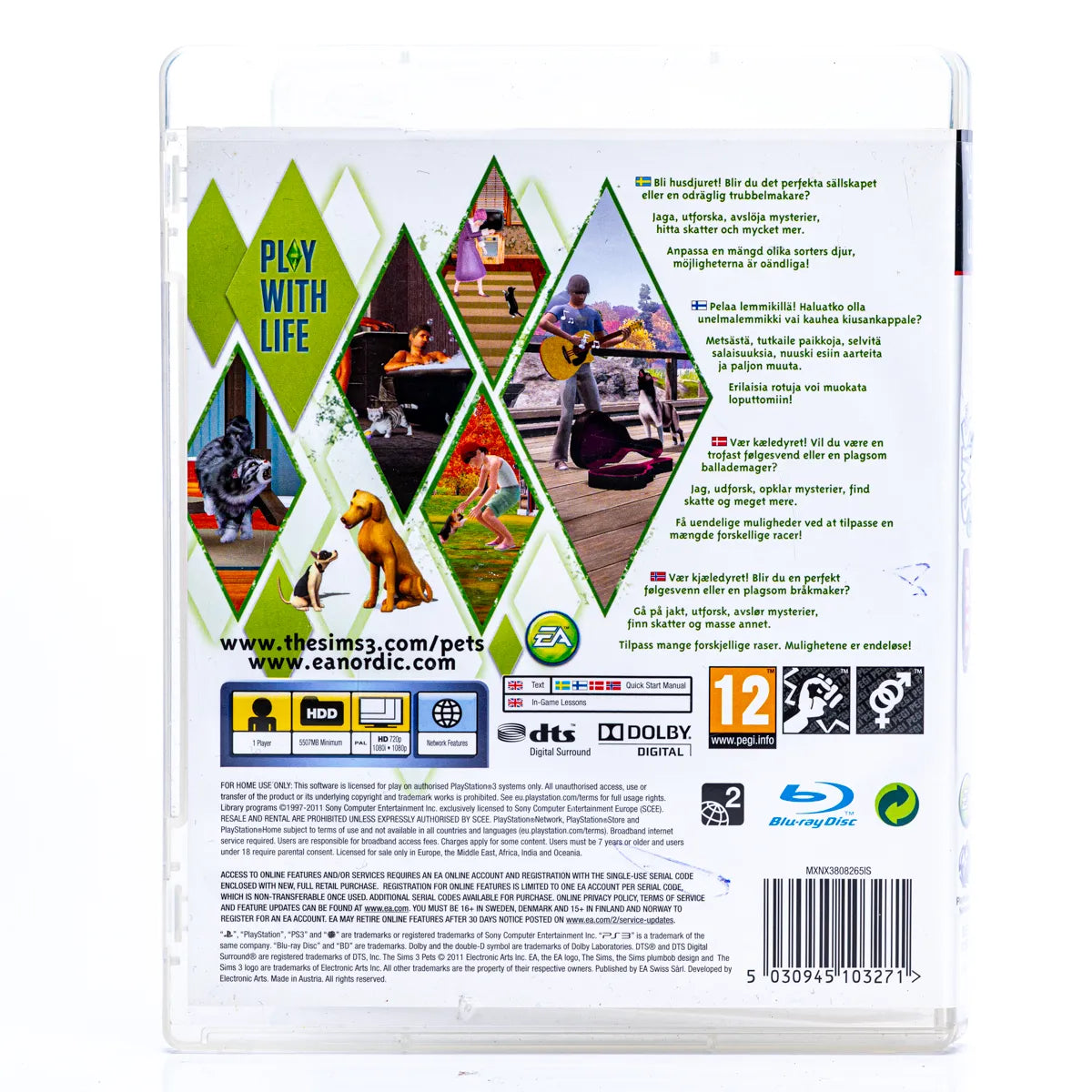 The Sims 3 Pets - PS3 Spill - Retrospillkongen