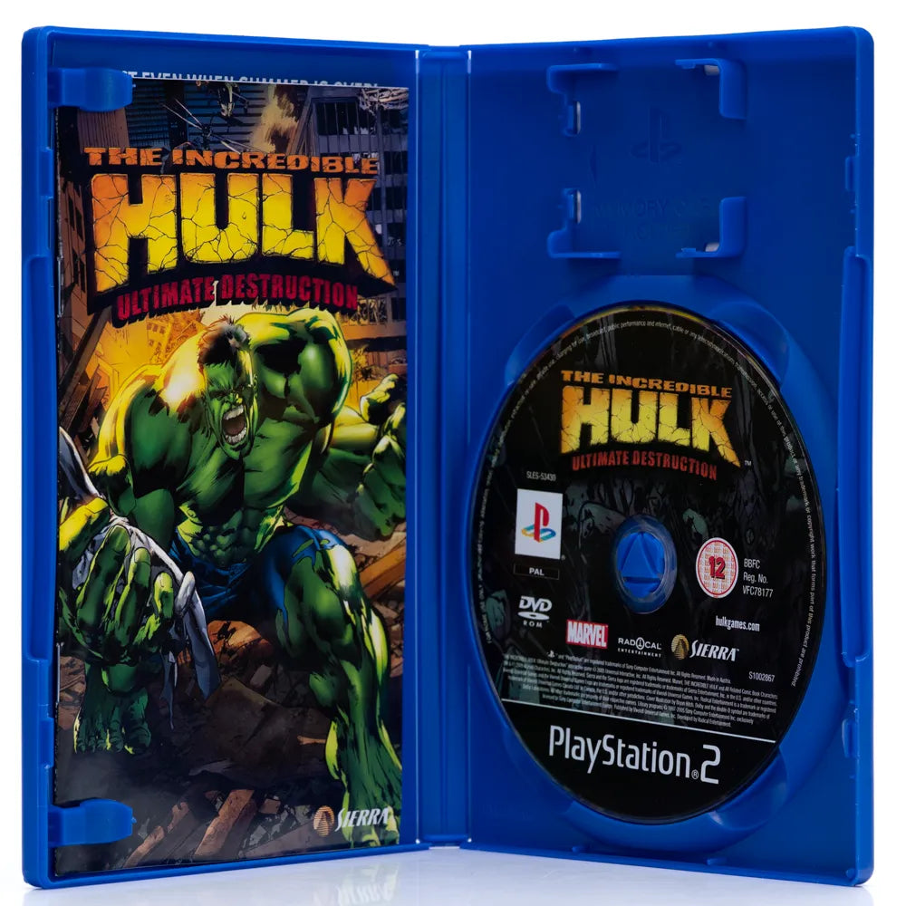 The Incredible Hulk - PS2 spill - Retrospillkongen