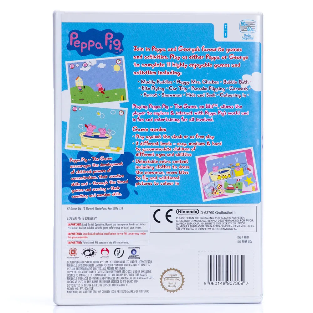 Peppa Pig: The Game - Wii spill - Retrospillkongen
