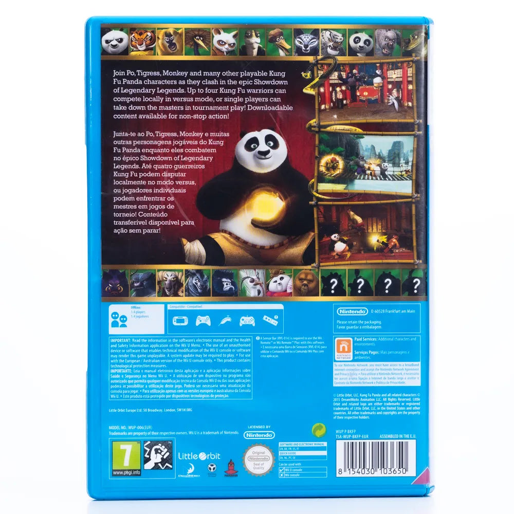 Kung Fu Panda: Showdown of Legendary Legends - WII U spill - Retrospillkongen