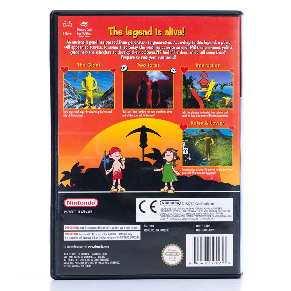 Doshin the Giant - Gamecube spill - Retrospillkongen