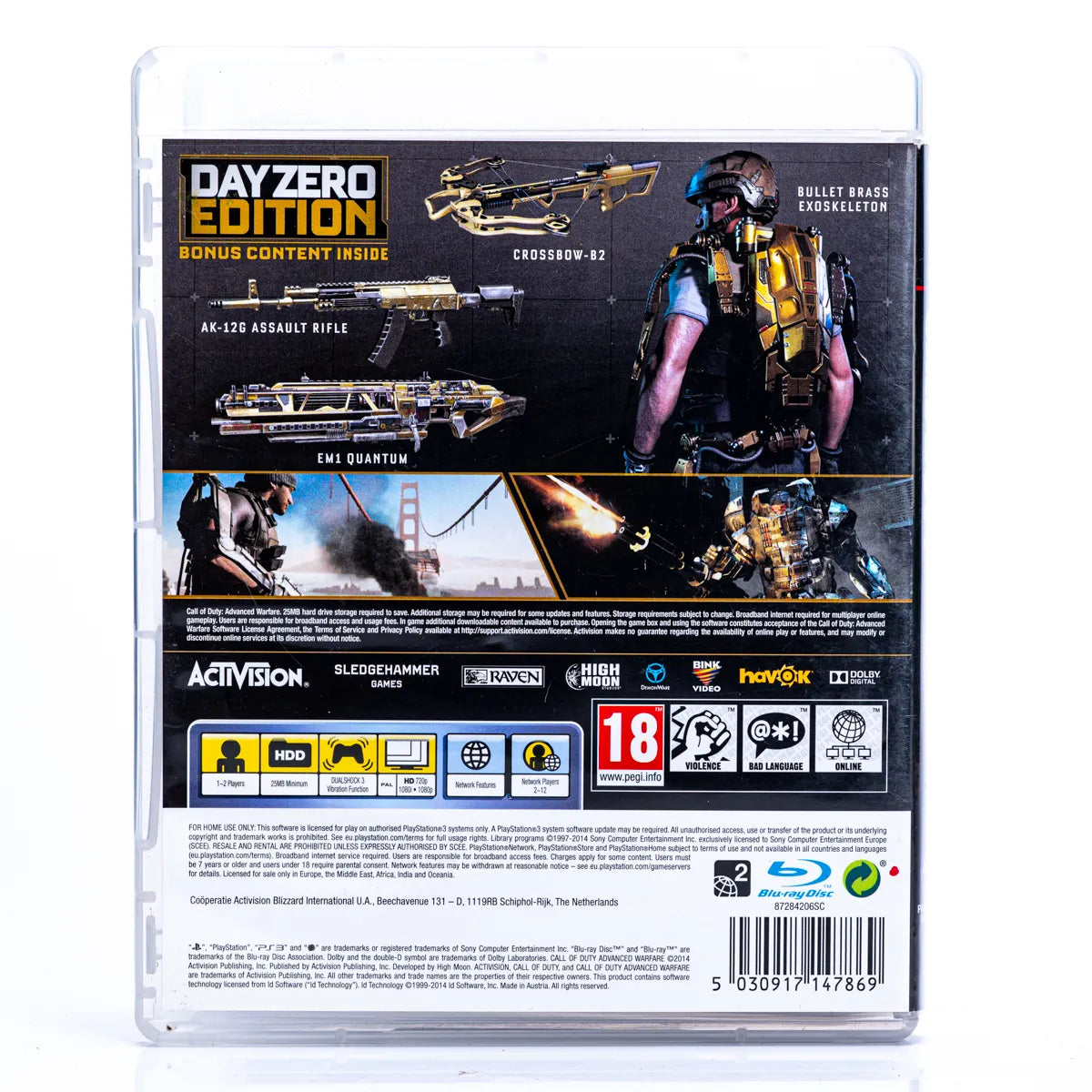 Call of Duty: Advanced Warfare - PS3 spill - Retrospillkongen