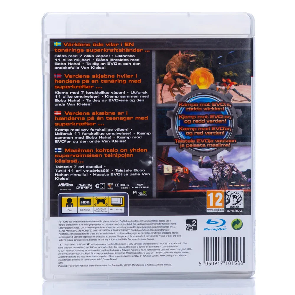 Generator Rex: Agent of Providence - PS3 spill - Retrospillkongen