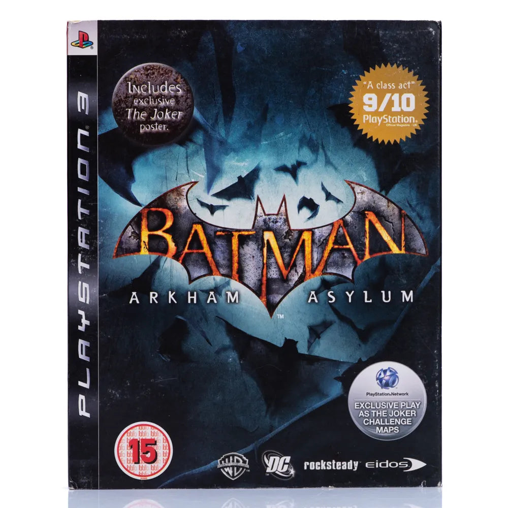 Batman: Arkham Asylum - PS3 spill - Retrospillkongen