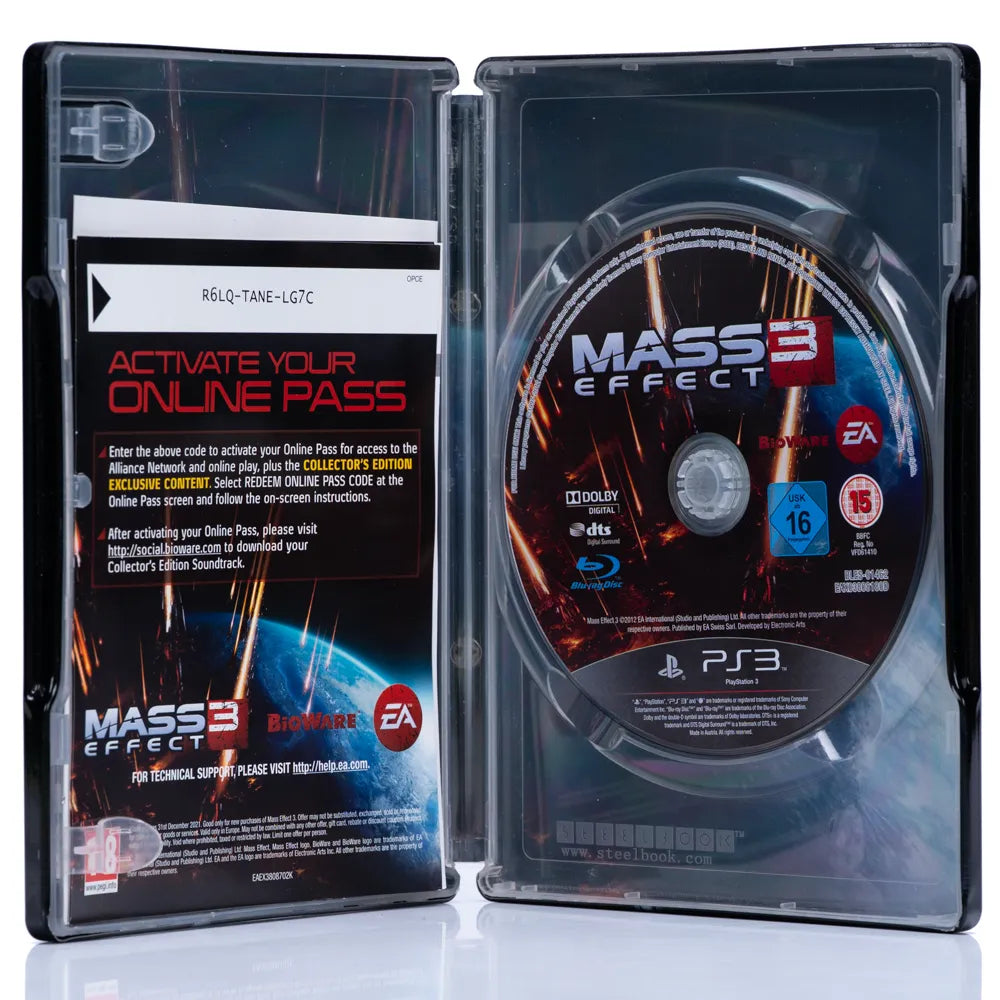 Mass Effect 3 (Steelbook) - PS3 spill - Retrospillkongen