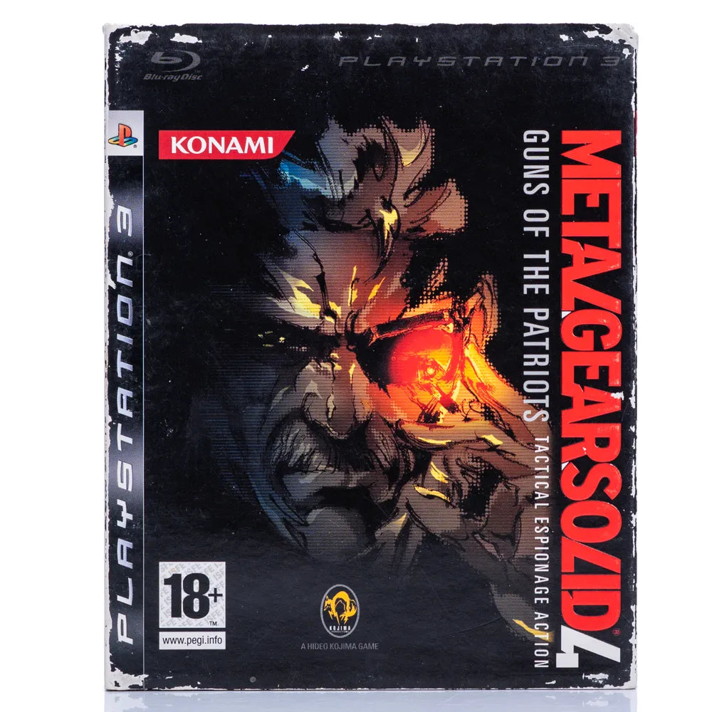 Metal Gear Solid 4 Guns of the Patriots - PS3 spill - Retrospillkongen