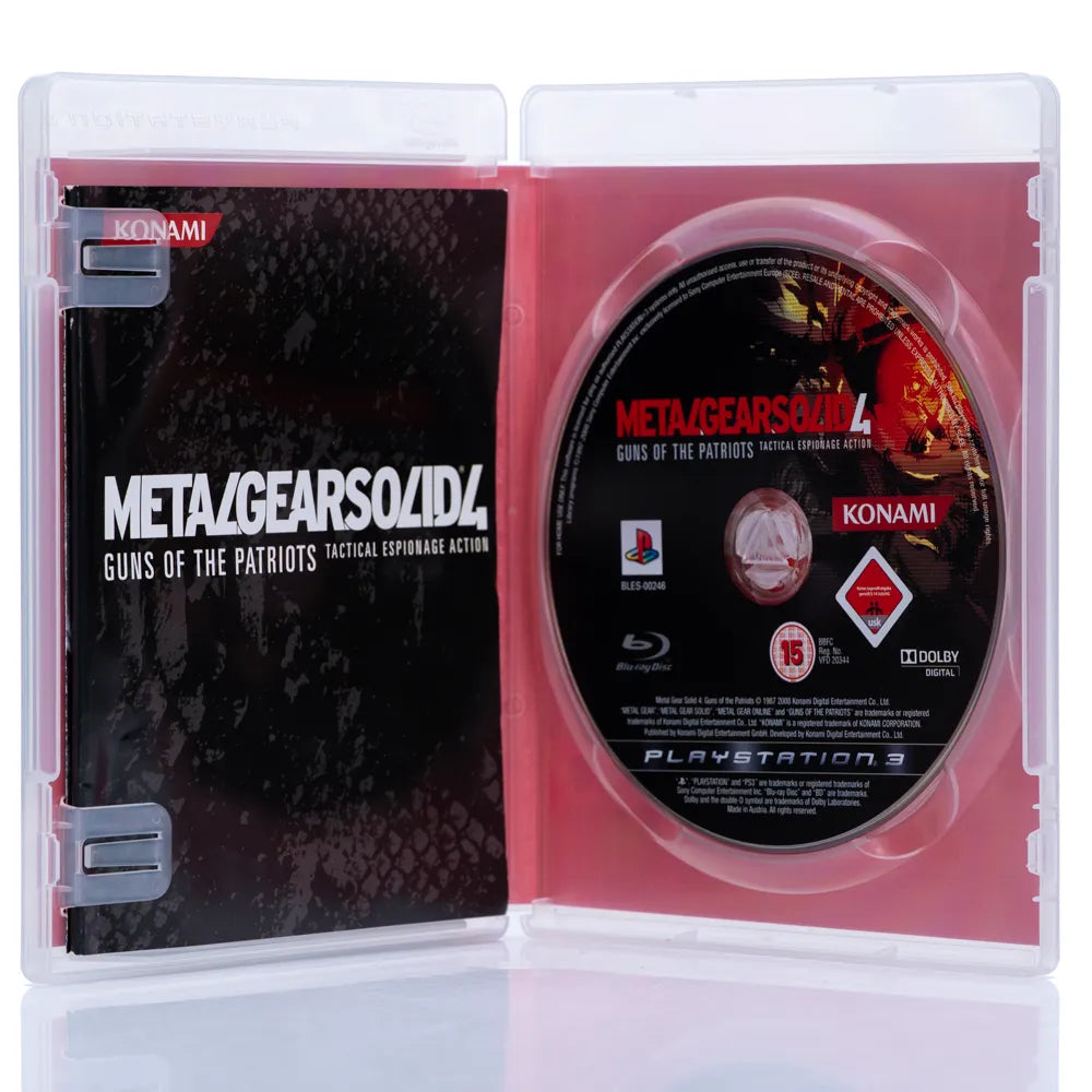 Metal Gear Solid 4 Guns of the Patriots - PS3 spill - Retrospillkongen