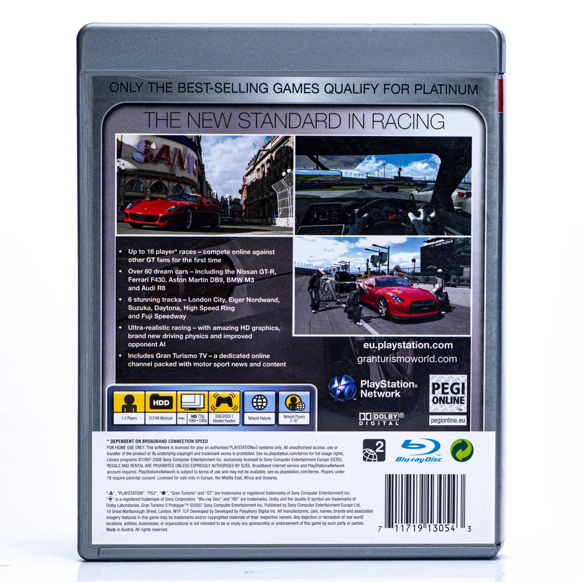Gran Turismo 5: Prologue - PS3 spill - Retrospillkongen