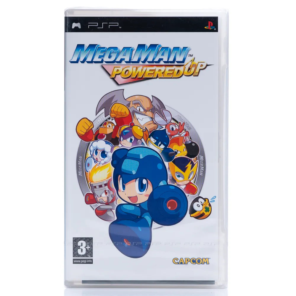 Mega Man Powered Up - PSP spill (Forseglet) - Retrospillkongen