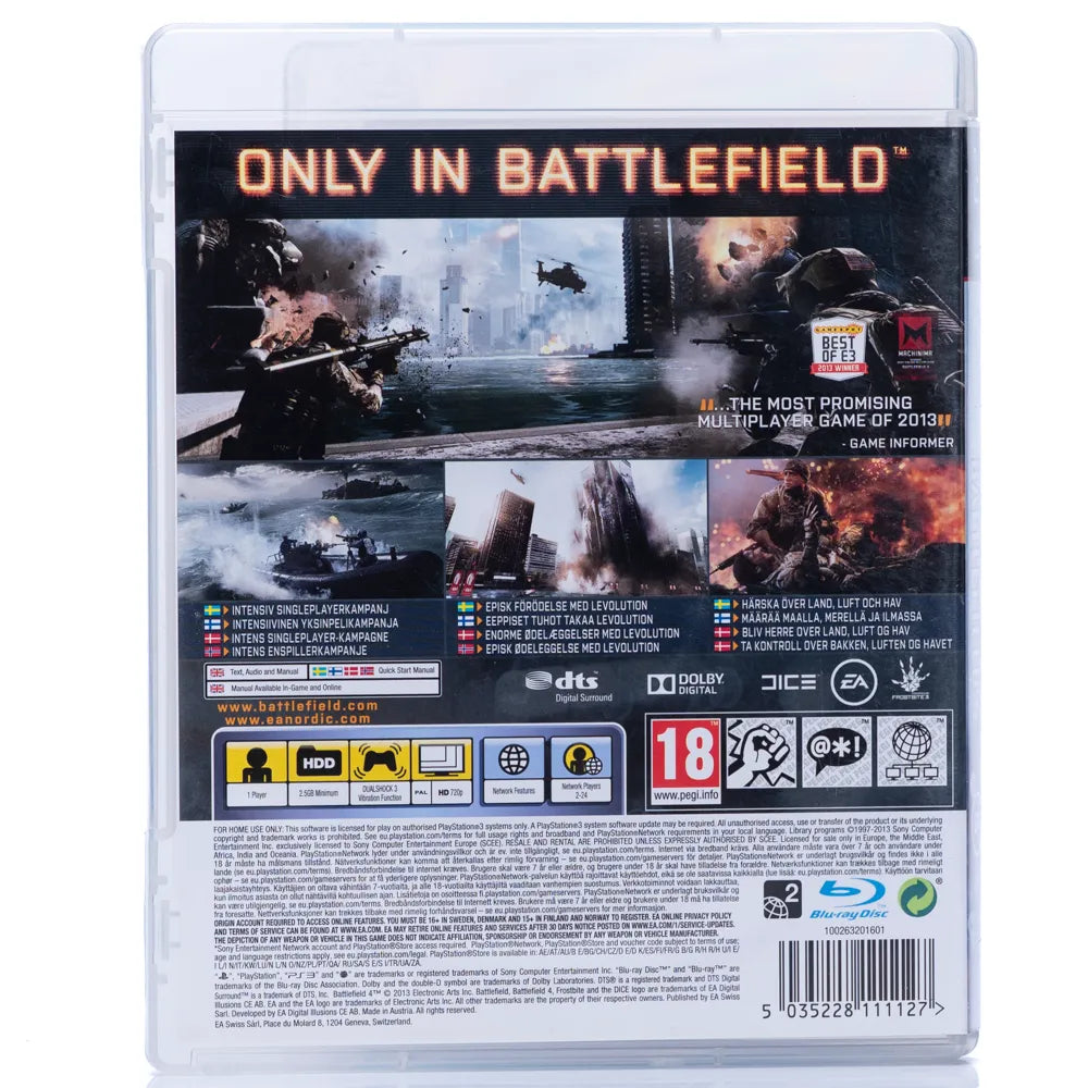 Battlefield 4 - PS3 Spill - Retrospillkongen