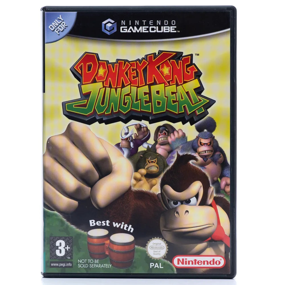 Donkey Kong: Jungle Beat - GameCube spill - Retrospillkongen