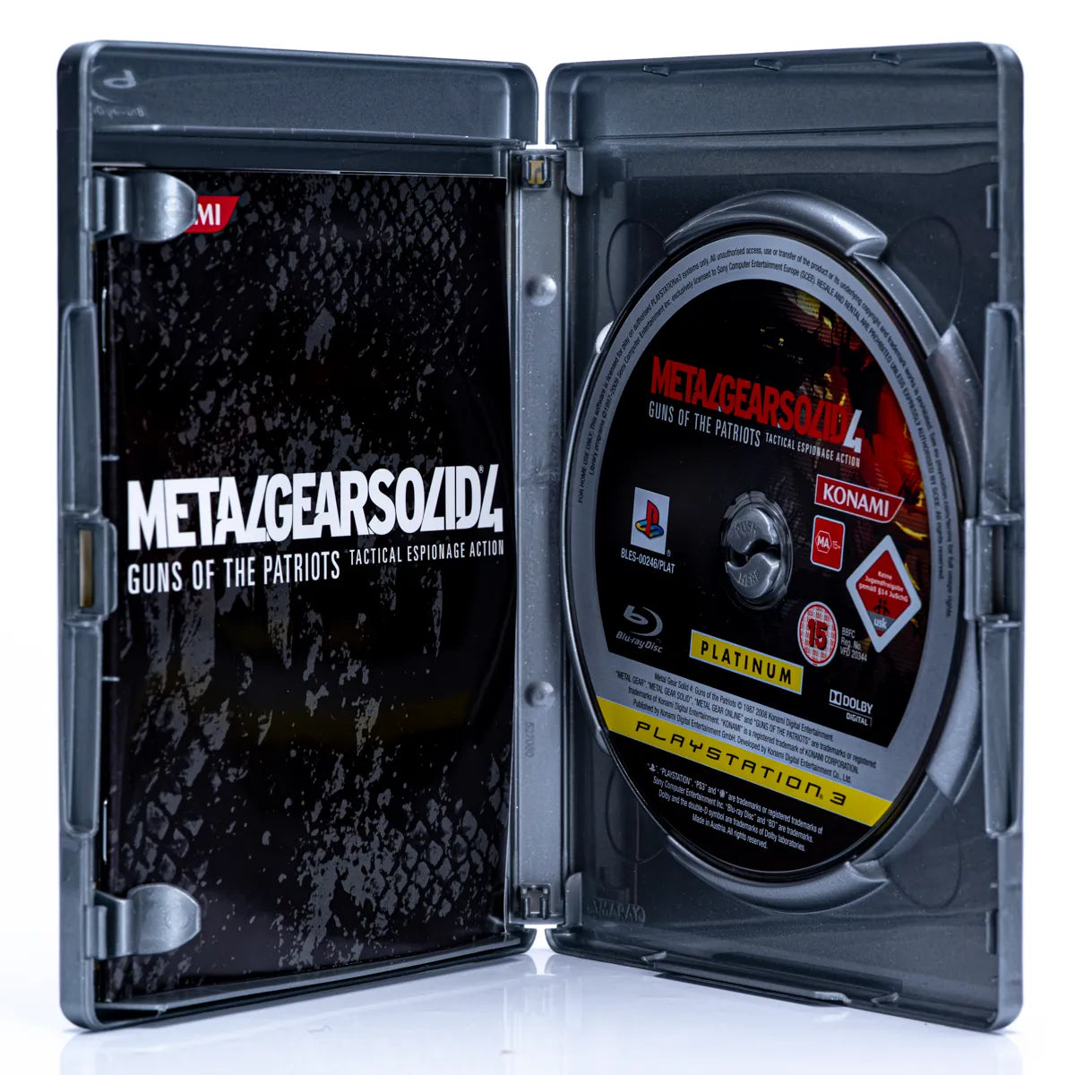 Metal Gear Solid 4 Guns of the Patriots - PS3 spill - Retrospillkongen