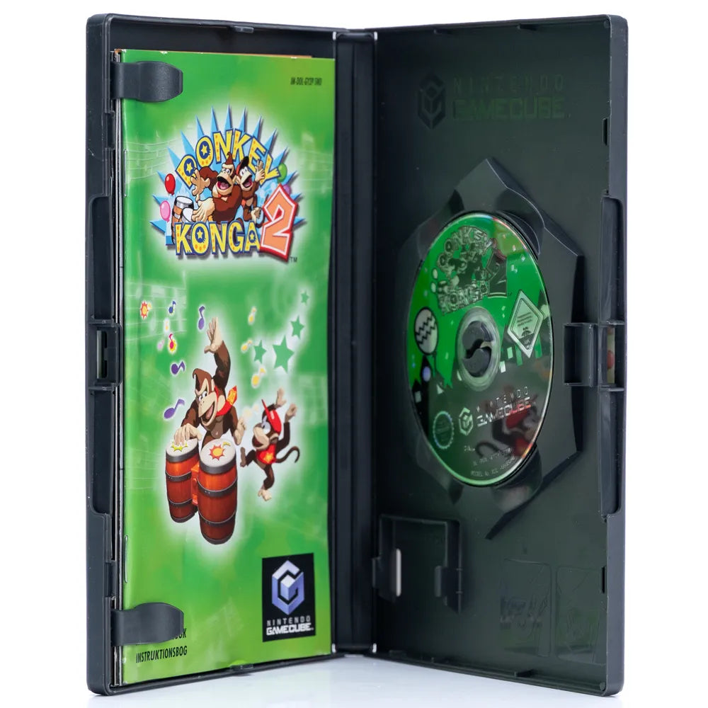 Donkey Konga 2 - GameCube spill - Retrospillkongen