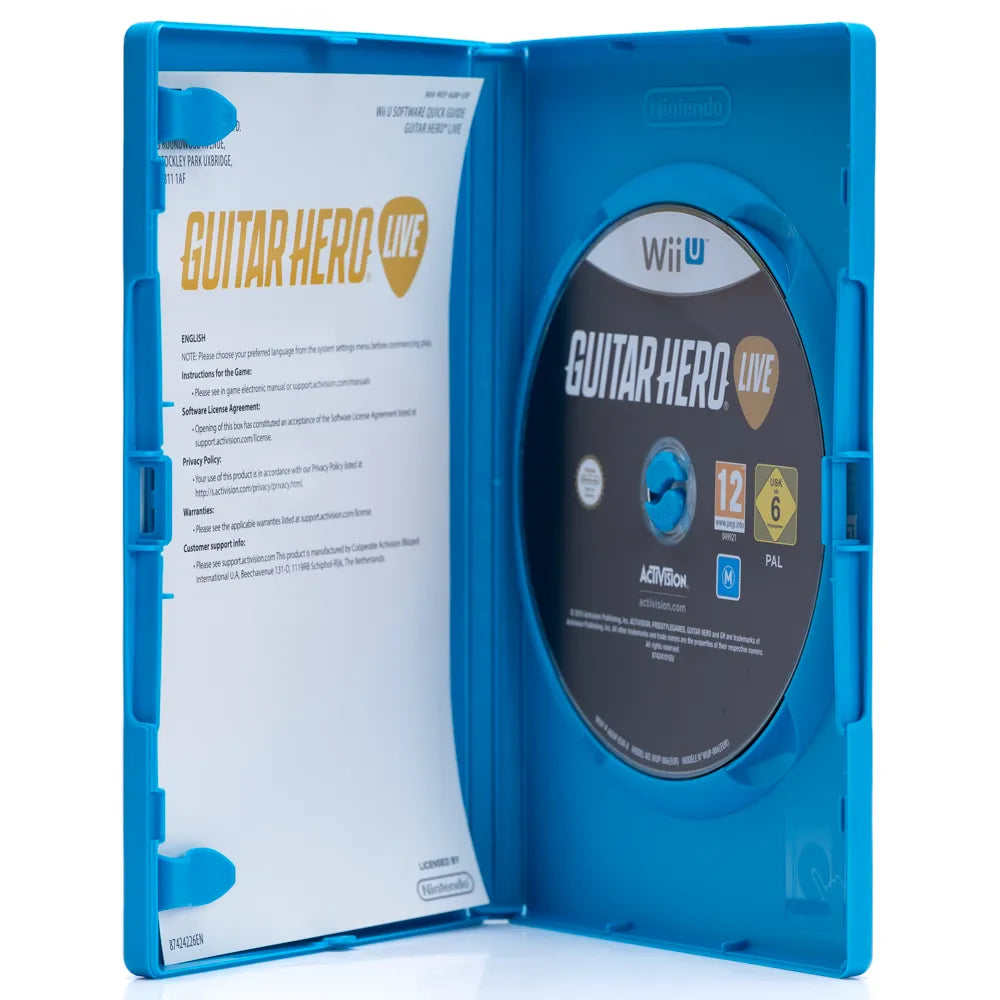 Guitar Hero Live - Wii U spill - Retrospillkongen