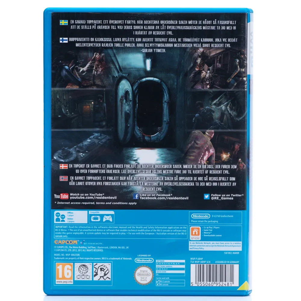 Resident Evil: Revelations - Wii U spill - Retrospillkongen