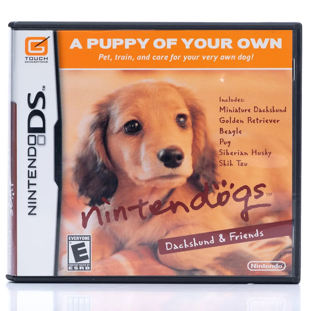 Nintendogs: Dachshund & Friends - Nintendo DS spill (NTSC, regionfri) - Retrospillkongen