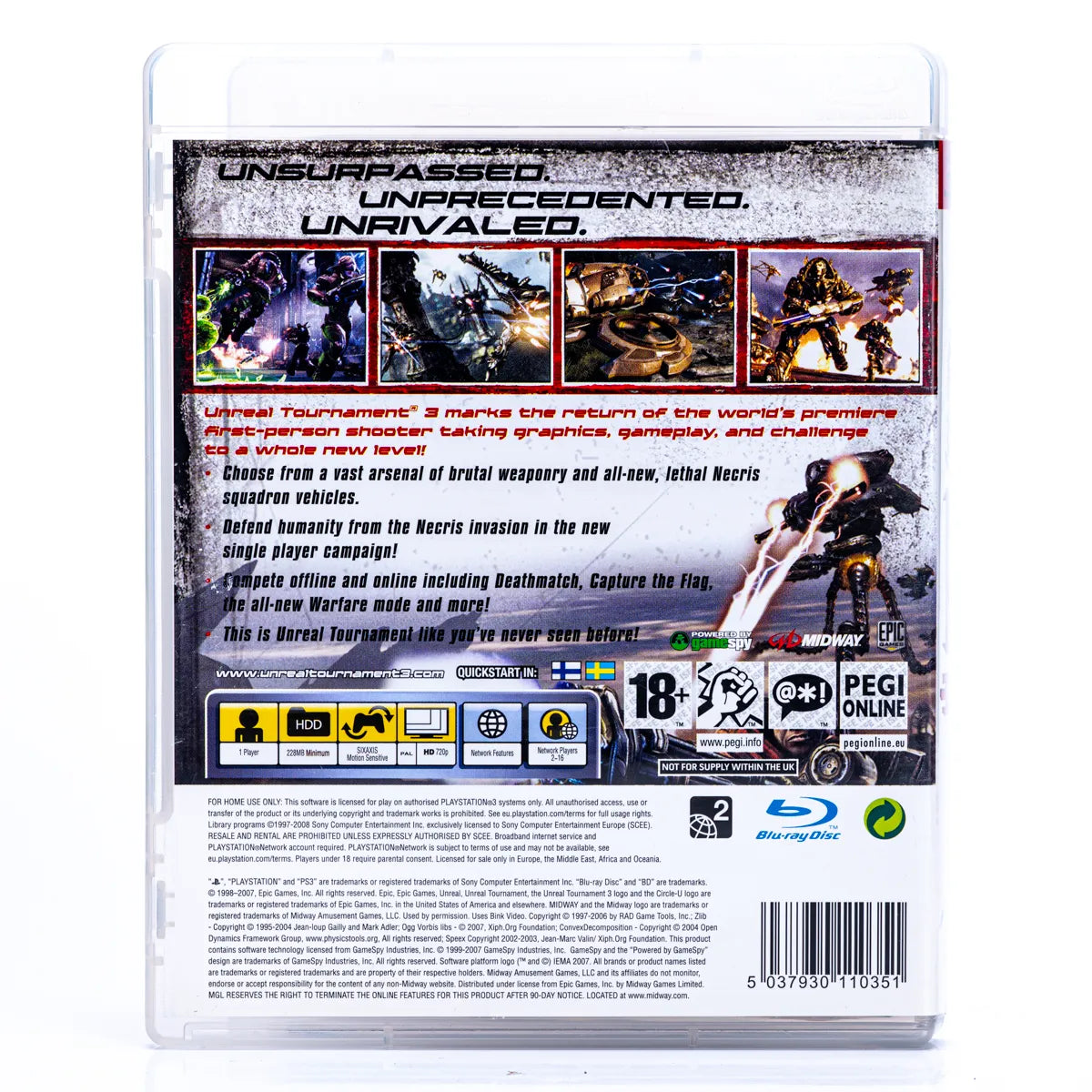 Unreal Tournament III - PS3 spill - Retrospillkongen
