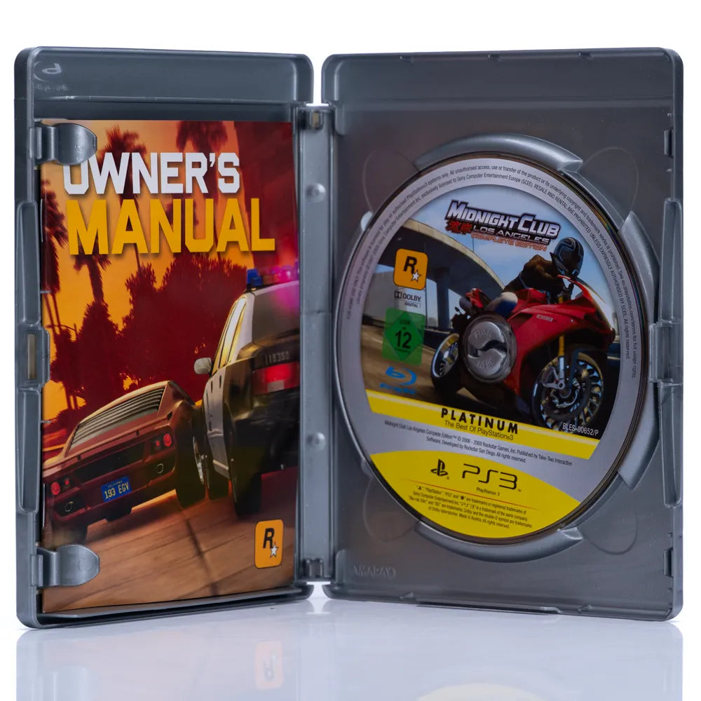 Midnight Club: Los Angeles - PS3 spill - Retrospillkongen