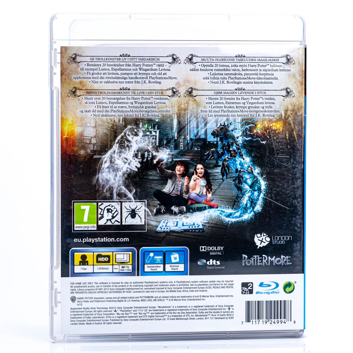 Wonderbook: Book of Spells - PS3 spill - Retrospillkongen