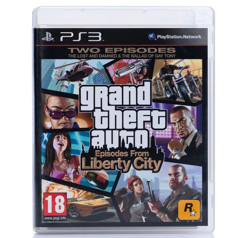 Grand Theft Auto: Episodes from Liberty City - PS3 spill - Retrospillkongen