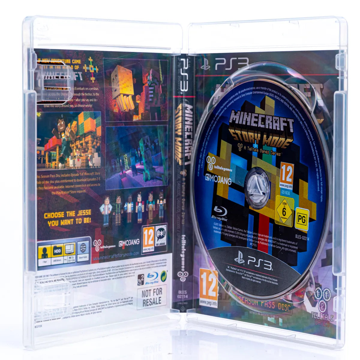 Minecraft Story Mode - PS3 spill - Retrospillkongen
