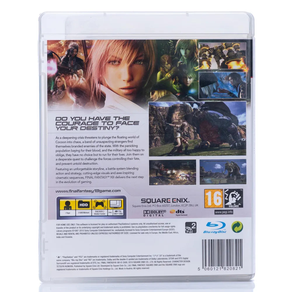 Final Fantasy XIII - PS3 spill - Retrospillkongen