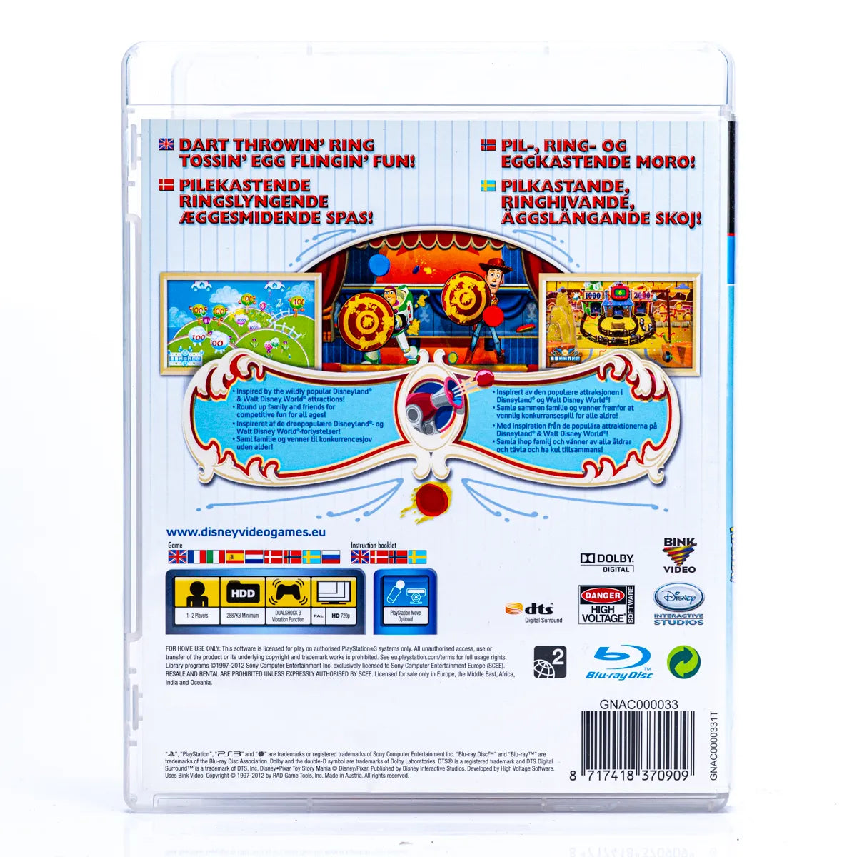 Toy Story Mania - PS3 spill - Retrospillkongen